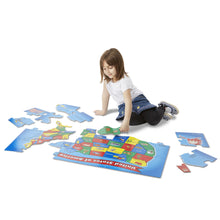 Load image into Gallery viewer, U.S.A. Map Floor Puzzle - 51pc