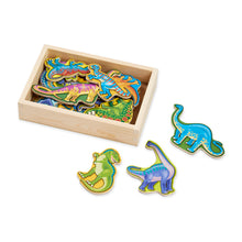 Load image into Gallery viewer, Wooden Dinosaur Magnets