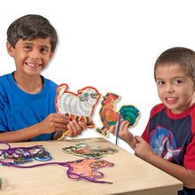 Load image into Gallery viewer, Farm Animals Lace and Trace Panels