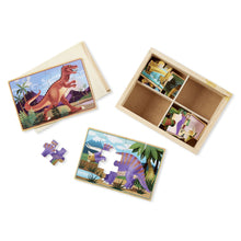 Load image into Gallery viewer, Dinosaurs Puzzles in a Box
