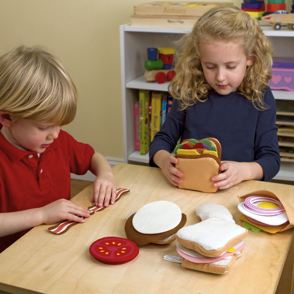 Felt Play Food - Sandwich Making Kit