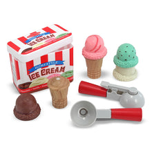 Load image into Gallery viewer, Scoop & Stack Ice Cream Cone Playset