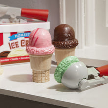 Load image into Gallery viewer, Scoop & Stack Ice Cream Cone Playset
