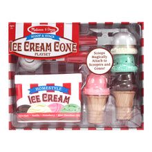 Load image into Gallery viewer, Scoop & Stack Ice Cream Cone Playset