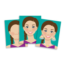 Load image into Gallery viewer, Make-a-Face Fashion Faces Sticker Pad