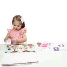 Load image into Gallery viewer, Reusable Sticker Pad - Dress-Up