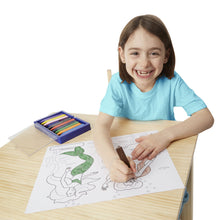 Load image into Gallery viewer, Jumbo Coloring Pad - Pink 11" x 14"