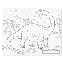 Load image into Gallery viewer, Jumbo Coloring Pad - Blue 11" x 14"