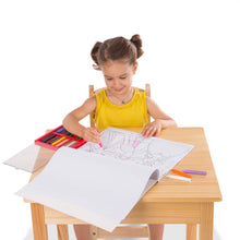 Load image into Gallery viewer, Jumbo Coloring Pad - Princess & Fairy