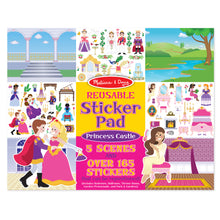 Load image into Gallery viewer, Reusable Sticker Pad - Princess Castle