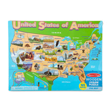Load image into Gallery viewer, USA Map Jigsaw Puzzle