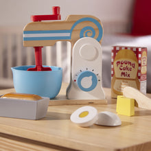 Load image into Gallery viewer, Wooden Make-a-Cake Mixer Set
