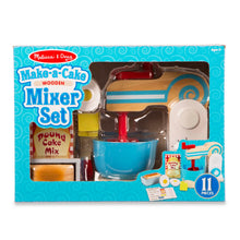 Load image into Gallery viewer, Wooden Make-a-Cake Mixer Set