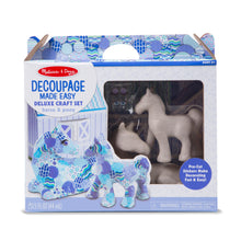 Load image into Gallery viewer, Decoupage Made Easy Deluxe Craft Set - Horse & Pony