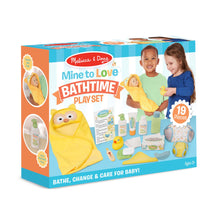 Load image into Gallery viewer, Mine to Love Changing & Bathtime Play Set