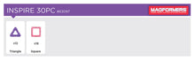 Load image into Gallery viewer, Magformers Inspire 30pc Set