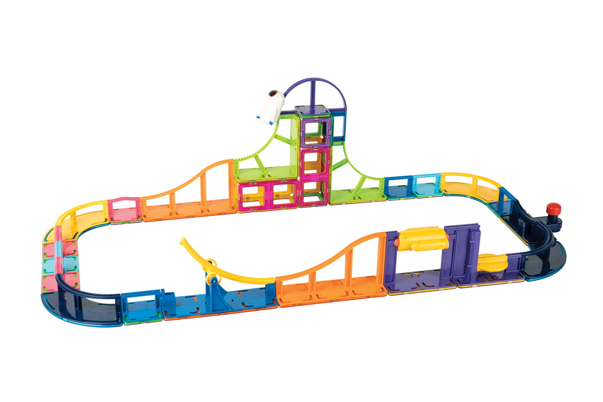 New 64pc outlets Magformers Sky Track Adventure Set