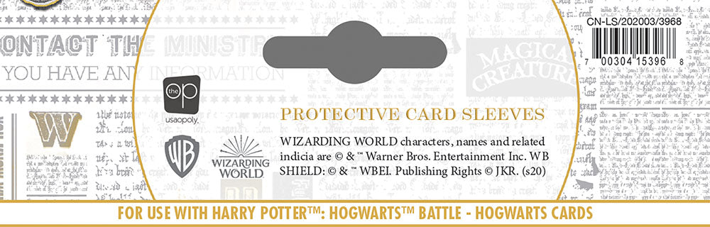 Harry Potter Hogwarts Battle: Card Sleeves – Josh's Toys & Games