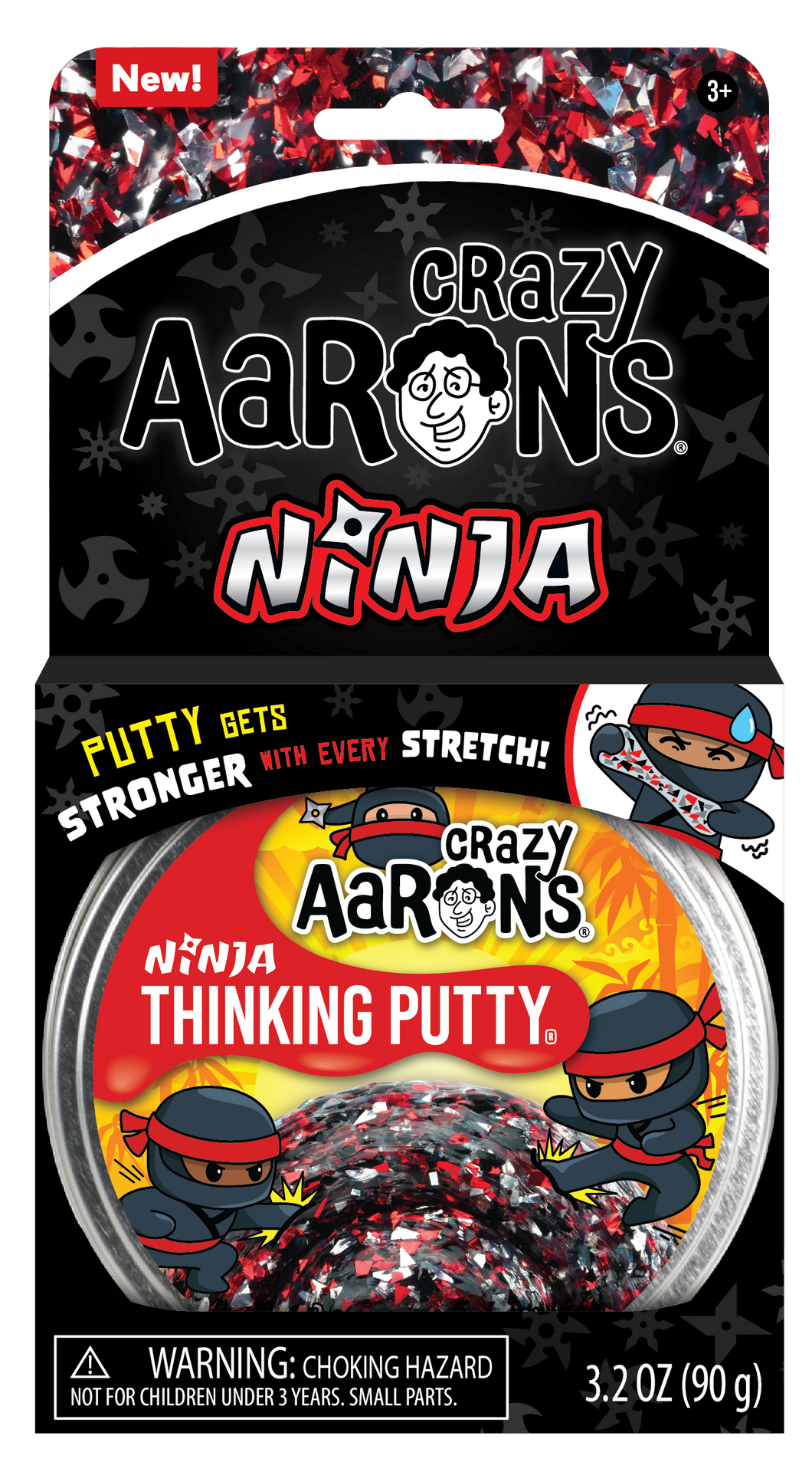 Crazy Aaron's Thinking Putty - Trendsetters - Ninja