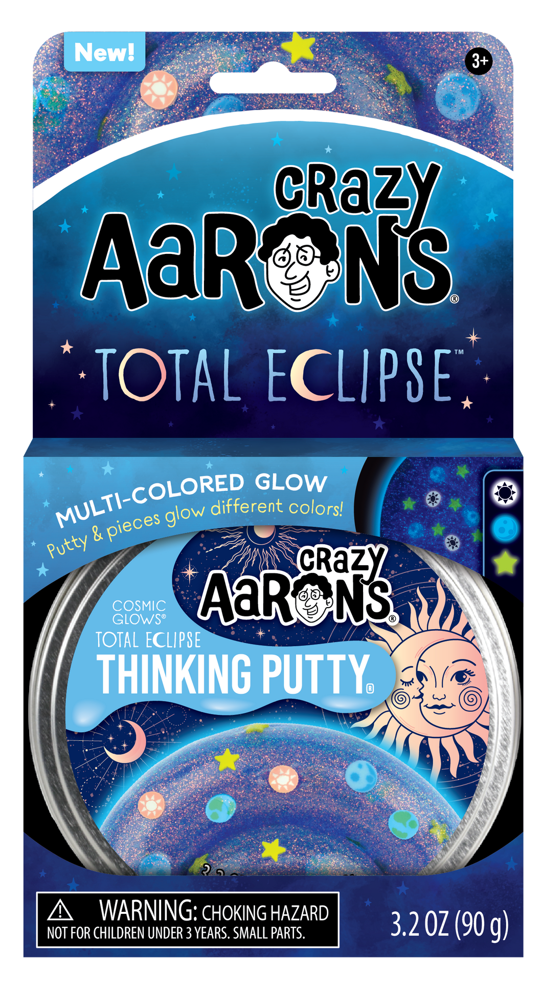 Crazy Aaron's Thinking Putty - Trendsetters - Total Eclipse