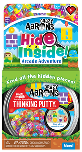 Crazy Aaron's Thinking Putty - Hide Inside! - Arcade Adventure