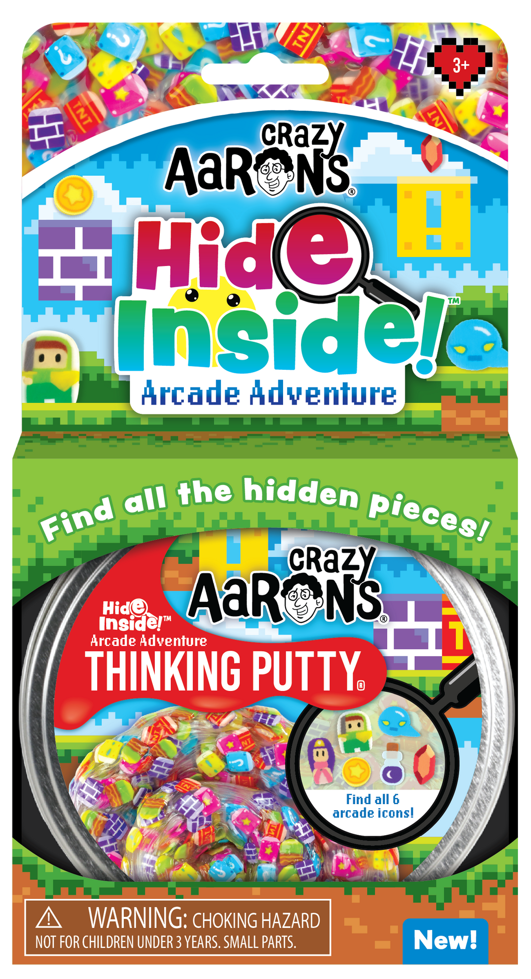 Crazy Aaron's Thinking Putty - Hide Inside! - Arcade Adventure