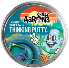 Load image into Gallery viewer, Crazy Aaron&#39;s Thinking Putty - Magnetic Storms - Happy Earth
