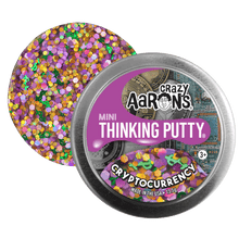 Load image into Gallery viewer, Crazy Aaron&#39;s Thinking Putty - 2&quot; Trend - Cryptocurrency
