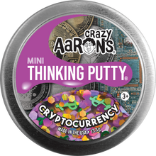 Load image into Gallery viewer, Crazy Aaron&#39;s Thinking Putty - 2&quot; Trend - Cryptocurrency
