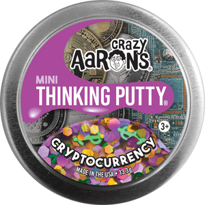 Crazy Aaron's Thinking Putty - 2" Trend - Cryptocurrency