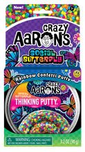 Load image into Gallery viewer, Crazy Aaron&#39;s Thinking Putty - Trendsetters - Social Butterfly
