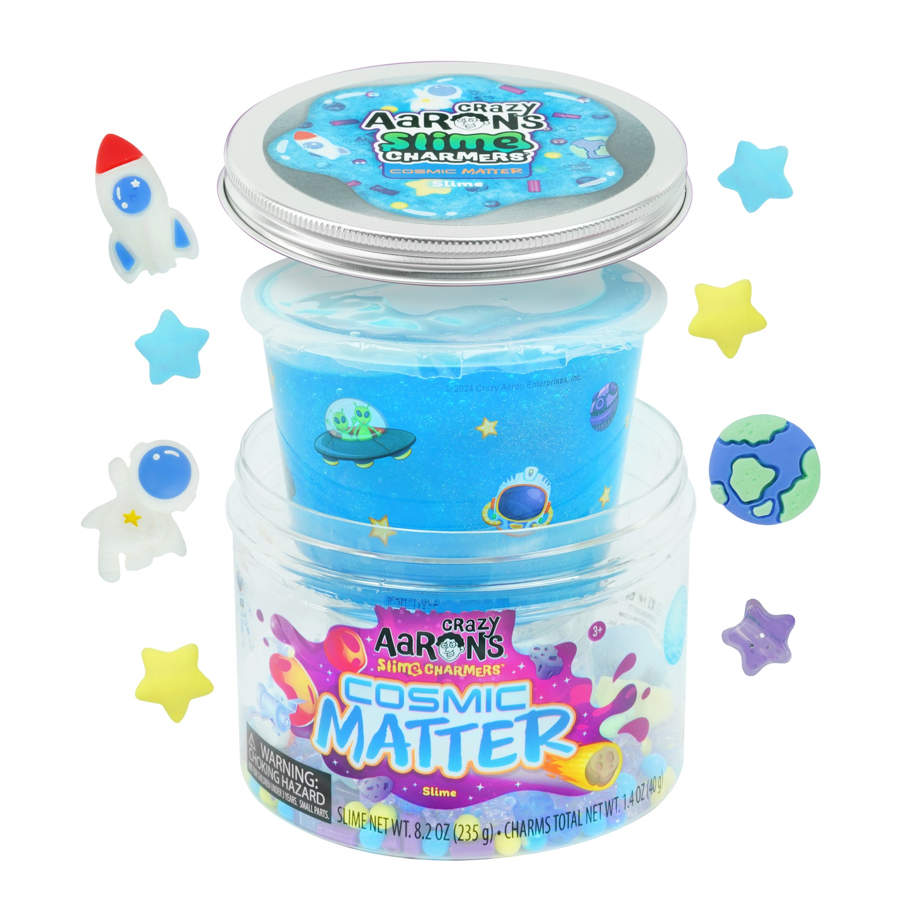 AZ様スライム Crazy Aaron's Thinking Putty - Slime Charmers - Cosmic Matter