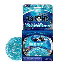 Load image into Gallery viewer, Crazy Aaron&#39;s Thinking Putty - Trendsetters - Dolphin Dance Thinking Putty
