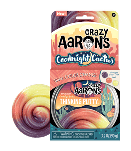 Crazy Aaron's Thinking Putty - Trendsetters - Goodnight Cactus Thinking Putty