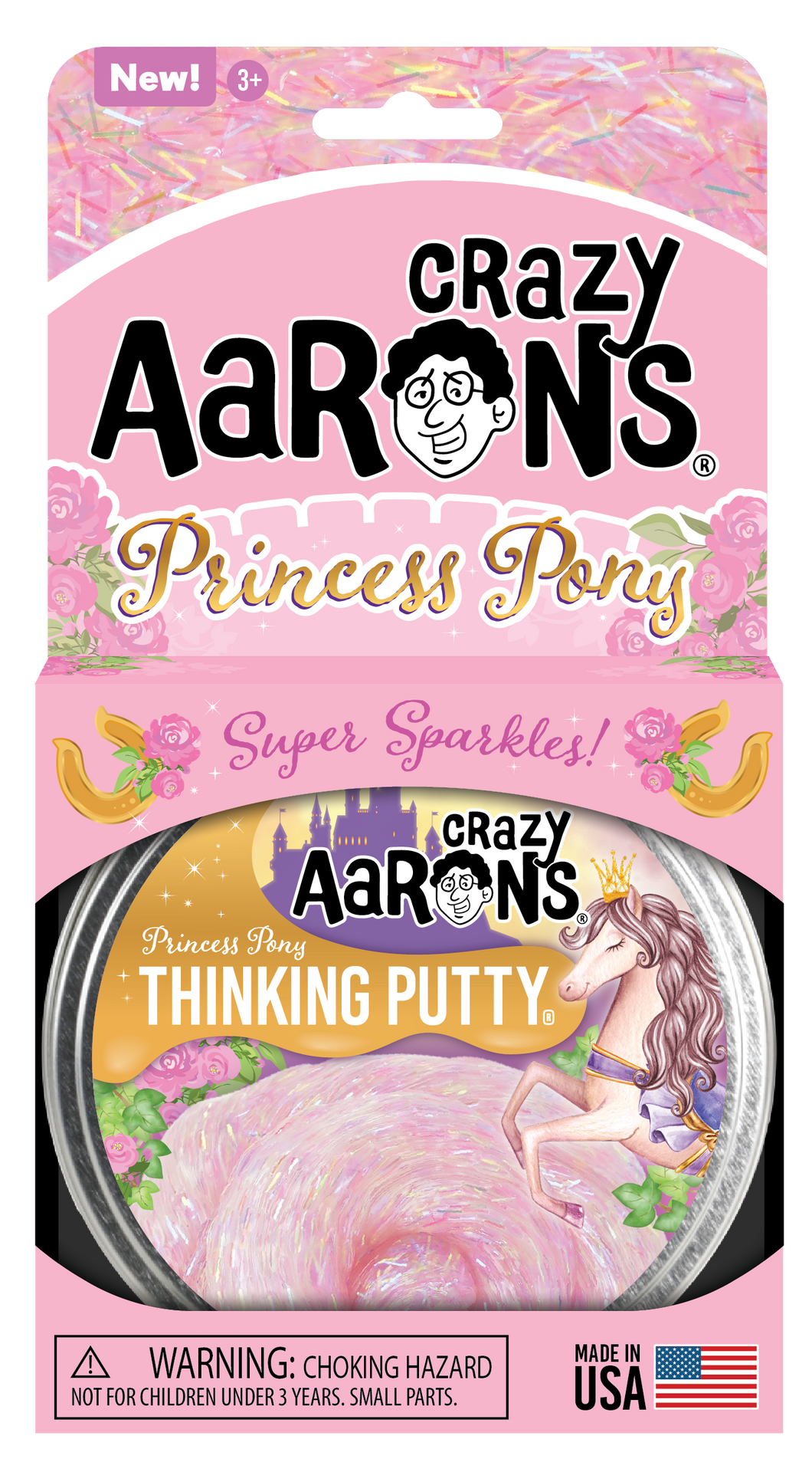 Crazy Aaron's Thinking Putty - Trendsetters - Princess Pony