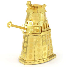 Load image into Gallery viewer, Metal Earth Doctor Who Gold Dalek
