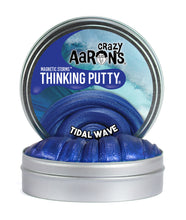 Load image into Gallery viewer, Crazy Aaron&#39;s Thinking Putty - Magnetic Storms - Tidal Wave
