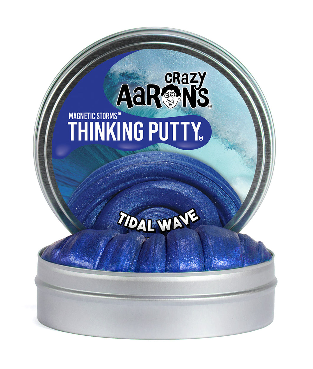 Crazy Aaron's Thinking Putty - Magnetic Storms - Tidal Wave