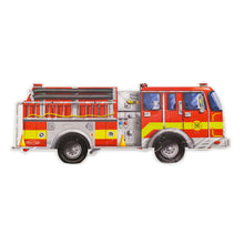 Load image into Gallery viewer, Giant Fire Truck Floor Puzzle - 24pc
