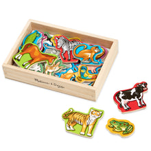 Load image into Gallery viewer, Wooden Animal Magnets
