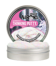 Load image into Gallery viewer, Crazy Aaron&#39;s Thinking Putty - Glowbrights - Enchanting Unicorn

