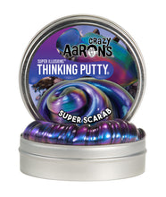 Load image into Gallery viewer, Crazy Aaron&#39;s Thinking Putty - Super Illusions - Super Scarab
