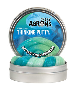 Crazy Aaron's Thinking Putty - Glowbrights - Mystifying Mermaid