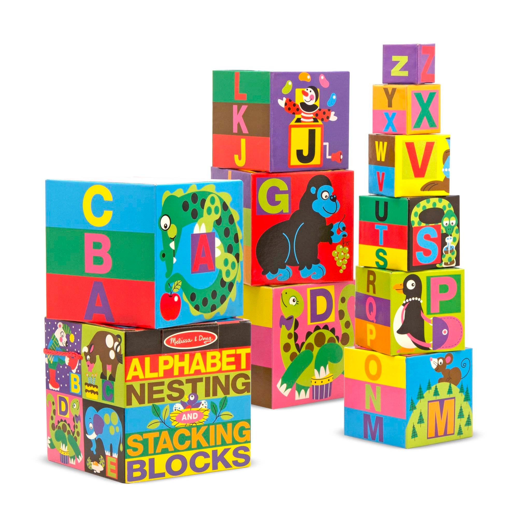 Abc Stack Box Abc Blocks Stacked