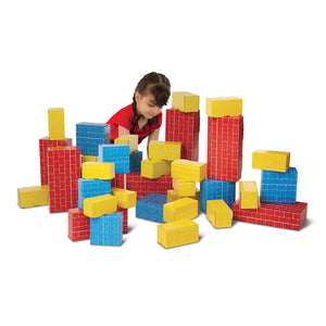 Deluxe Jumbo Cardboard Blocks - 40pc