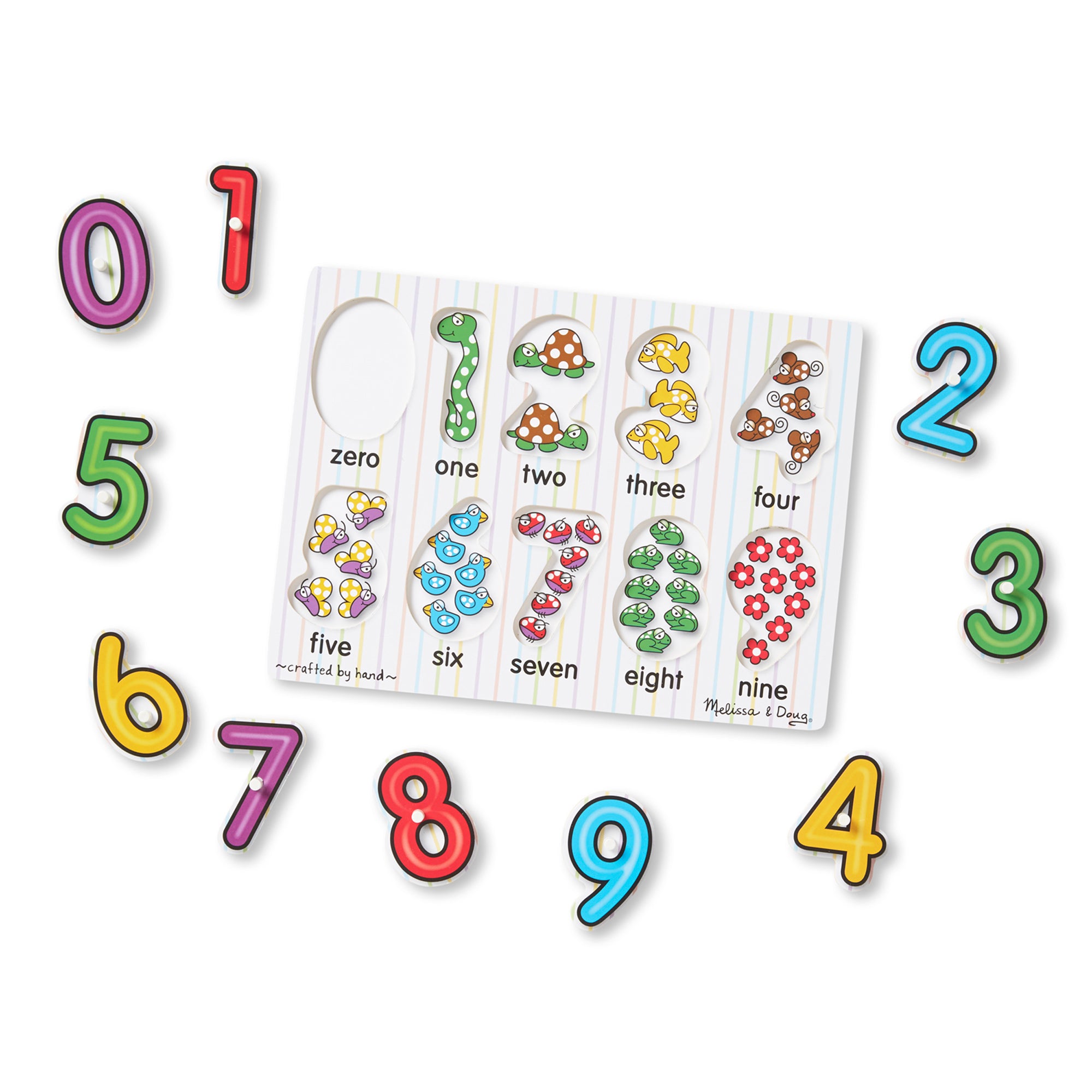 See-Inside Numbers Peg – Josh's Toys & Games