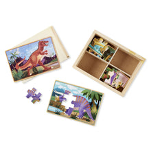 Load image into Gallery viewer, Dinosaurs Puzzles in a Box
