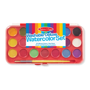 Deluxe Watercolor Paint Set - 21 colors