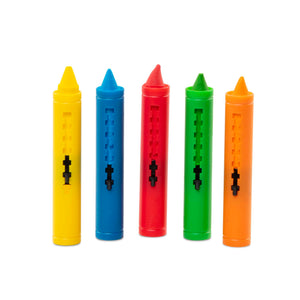 Learning Mat Crayons - 5 colors