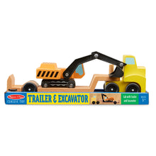 Load image into Gallery viewer, Trailer &amp; Excavator
